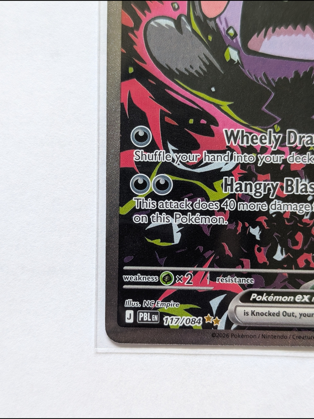Morpeko ex Pokémon Card 117/084 Holofoil Near Mint - Picture 5 of 6